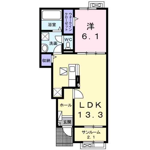 同じ建物の物件間取り写真 - ID:243006793897