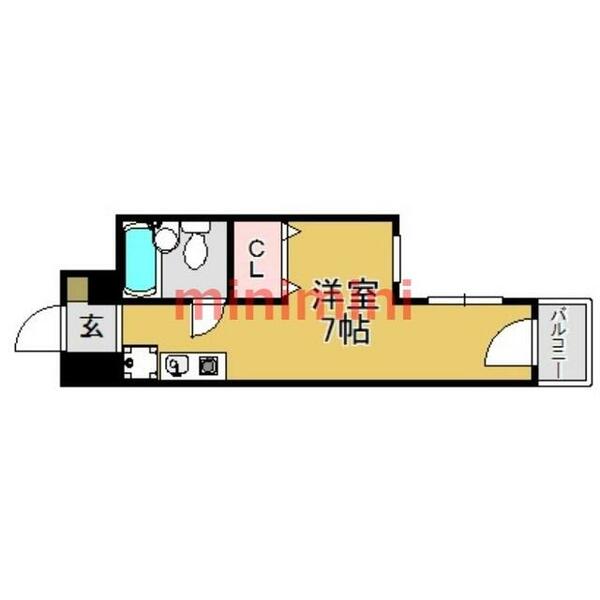 リアライズ阪急吹田Ⅰ｜大阪府吹田市南清和園町(賃貸マンション1K・2階・17.50㎡)の写真 その1