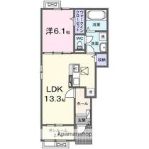 四季　夏 101 ｜ 香川県高松市仏生山町甲（賃貸アパート1LDK・1階・50.01㎡） その2