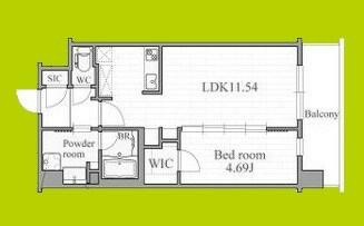 ＣＡＳＡ　ＲＥＧＵＬＵＳ　ＦＵＫＵＳＨＩＭＡ　ＮＯＤＡ｜大阪府大阪市福島区吉野４丁目(賃貸マンション1LDK・8階・40.42㎡)の写真 その2