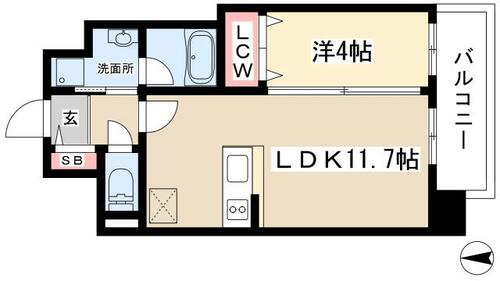 同じ建物の物件間取り写真 - ID:223030420091