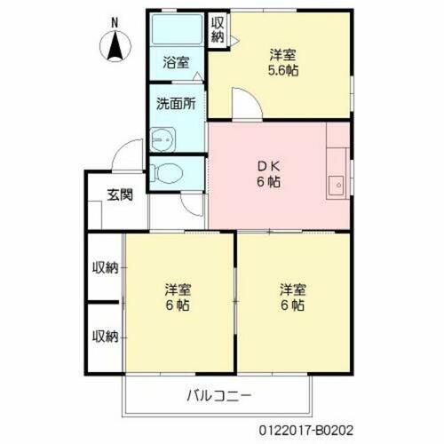 同じ建物の物件間取り写真 - ID:244003857841