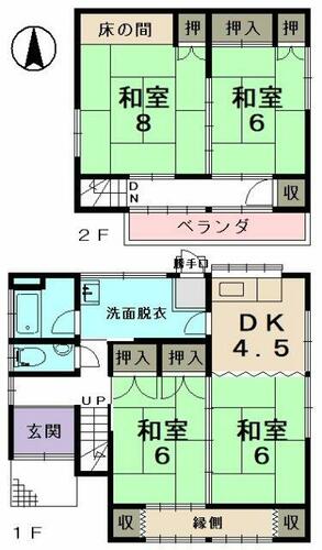 detached 岐阜県多治見市上野町２丁目