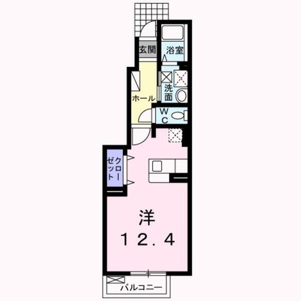 コスモアーク｜大阪府泉南市馬場２丁目(賃貸アパート1R・1階・33.15㎡)の写真 その2