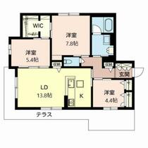 シャーメゾン東豊中Ⅰ 0101 ｜ 大阪府豊中市東豊中町５丁目（賃貸マンション3LDK・1階・75.88㎡） その2