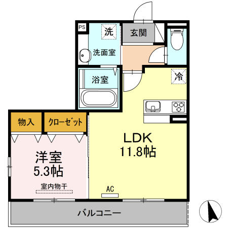 同じ建物の物件間取り写真 - ID:238007273698