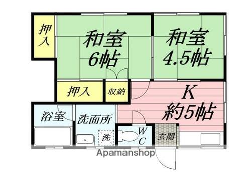 同じ建物の物件間取り写真 - ID:214057639644