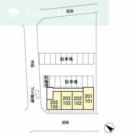 千葉県千葉市稲毛区緑町２丁目(賃貸アパート1LDK・1階・40.90㎡)の写真 その4