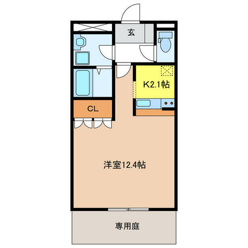 同じ建物の物件間取り写真 - ID:221010628738