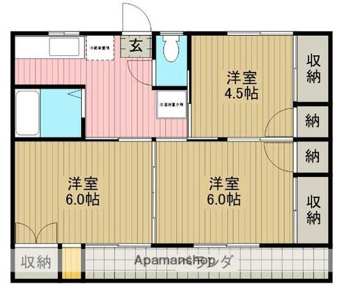 同じ建物の物件間取り写真 - ID:207001178903