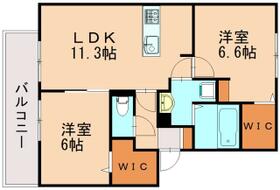 福岡県糟屋郡須惠町大字植木（賃貸アパート2LDK・3階・56.70㎡） その2