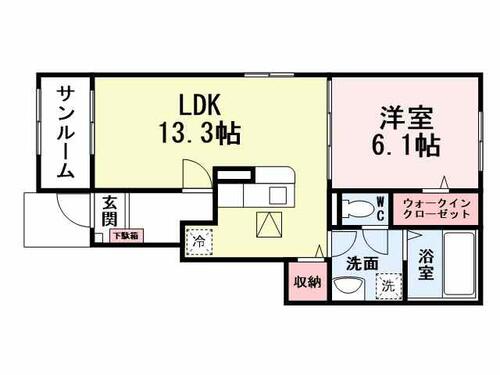 同じ建物の物件間取り写真 - ID:240028645469