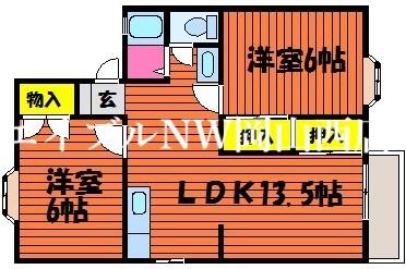 同じ建物の物件間取り写真 - ID:233015590458