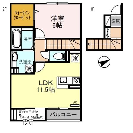 同じ建物の物件間取り写真 - ID:216001964097