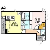 Ｄーレジデンス椿 311 ｜ 富山県小矢部市石動町（賃貸アパート1LDK・3階・41.66㎡） その2