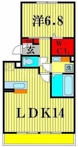 同じ建物の物件間取り写真 - ID:212041765998