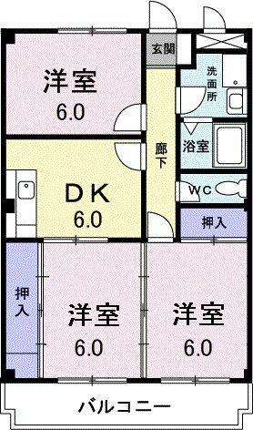 同じ建物の物件間取り写真 - ID:214055853903