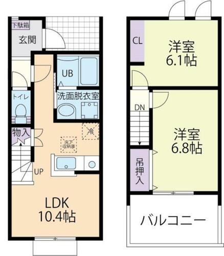 同じ建物の物件間取り写真 - ID:209005656753