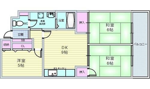 同じ建物の物件間取り写真 - ID:227082139515