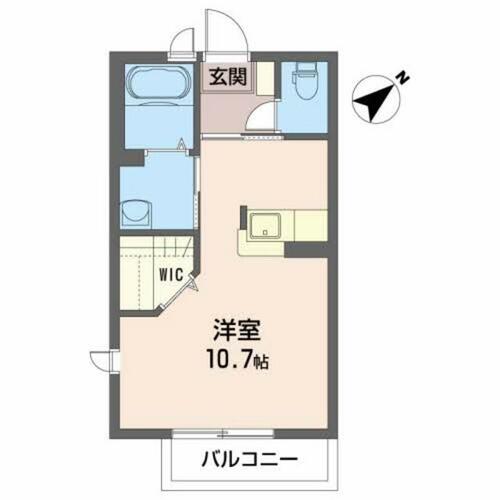 同じ建物の物件間取り写真 - ID:206001959320