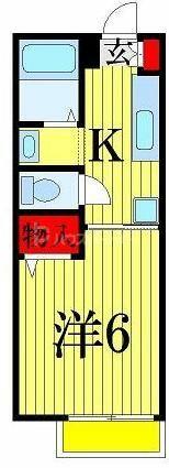 同じ建物の物件間取り写真 - ID:213098837702