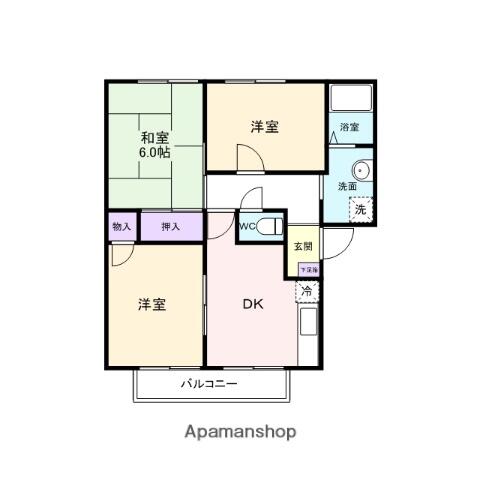 同じ建物の物件間取り写真 - ID:227082564630