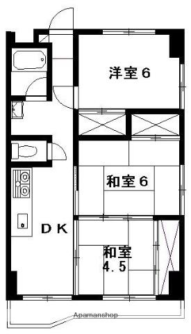 同じ建物の物件間取り写真 - ID:238007302064