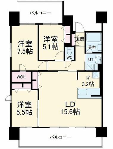 同じ建物の物件間取り写真 - ID:223032201141