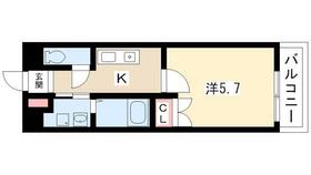 メゾン名北 205 ｜ 愛知県名古屋市北区下飯田町２丁目（賃貸マンション1K・2階・24.08㎡） その2