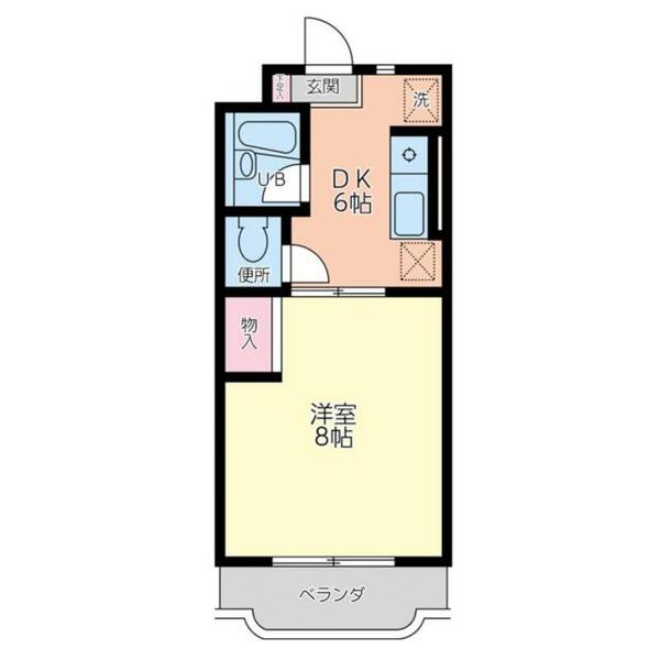 サンシャインＡ２ 103｜静岡県富士市伝法(賃貸マンション1DK・1階・25.90㎡)の写真 その2