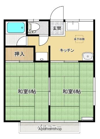 同じ建物の物件間取り写真 - ID:204004155394