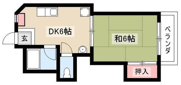 コーポグリーンハウス 502｜愛知県名古屋市中区新栄１丁目(賃貸マンション1DK・4階・27.90㎡)の写真 その2