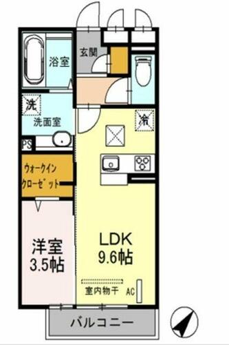 同じ建物の物件間取り写真 - ID:211046066166