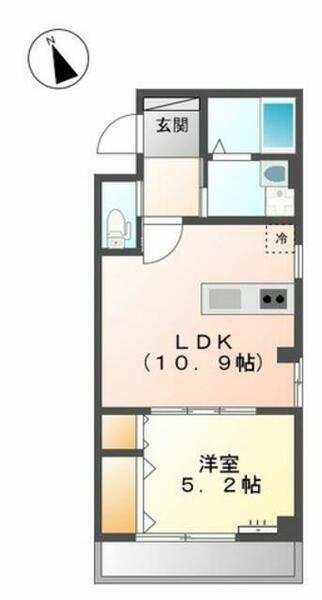 神奈川県川崎市川崎区大島３丁目(賃貸マンション1LDK・3階・40.32㎡)の写真 その2