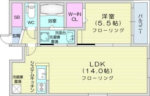 同じ建物の物件間取り写真 - ID:201022113990