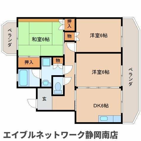 同じ建物の物件間取り写真 - ID:222015974997