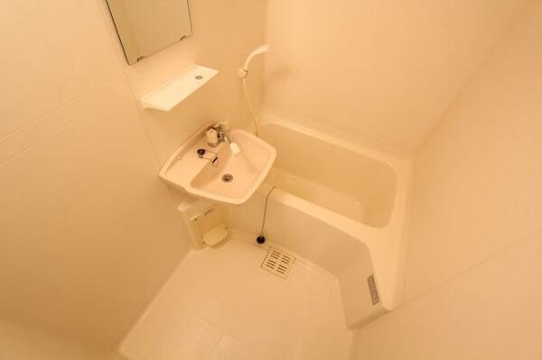 画像5:シンプルなバスルームです。