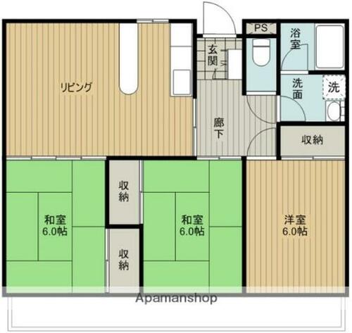 同じ建物の物件間取り写真 - ID:238007280196