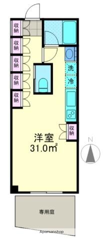 同じ建物の物件間取り写真 - ID:213103509748