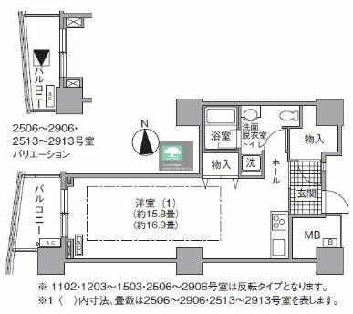 同じ建物の物件間取り写真 - ID:213099887538