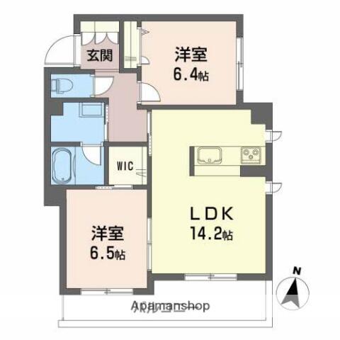 同じ建物の物件間取り写真 - ID:204004226544