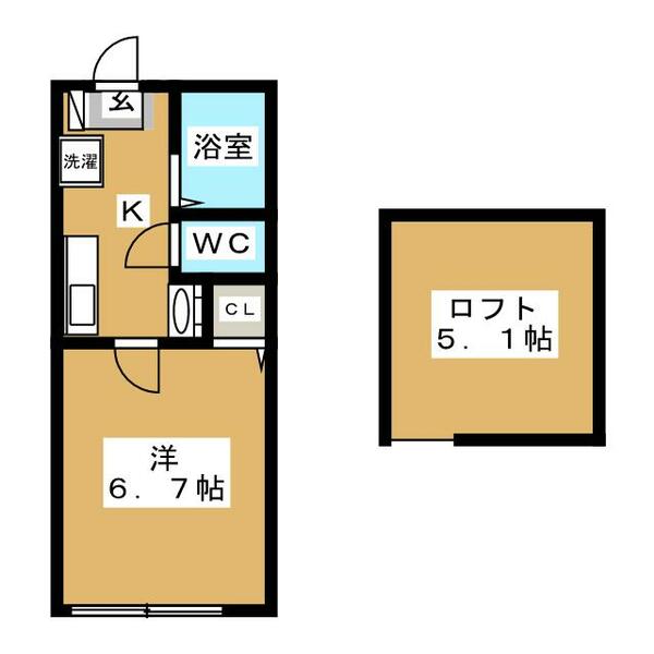 Ｇ・Ａヒルズ蒔田｜神奈川県横浜市南区堀ノ内町２丁目(賃貸アパート1K・1階・19.15㎡)の写真 その2