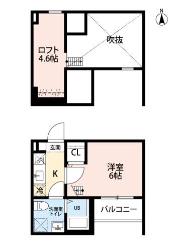 同じ建物の物件間取り写真 - ID:223031849502