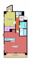 東京都葛飾区新小岩３丁目（賃貸マンション1LDK・2階・50.68㎡） その2