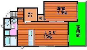 ファルコンⅠ  ｜ 岡山県岡山市北区平野（賃貸アパート1LDK・1階・47.40㎡） その2