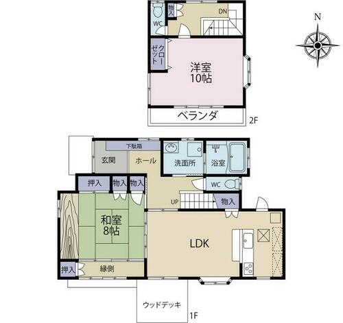 detached 福島県相馬郡新地町大字福田字清水