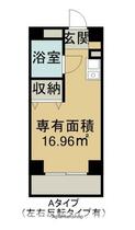 ウッドネスト宇多津 204 ｜ 香川県綾歌郡宇多津町浜五番丁（賃貸マンション1K・2階・16.96㎡） その2