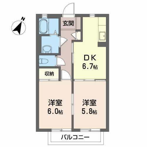 同じ建物の物件間取り写真 - ID:238007285368