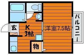 エクセラン津島  ｜ 岡山県岡山市北区津島南２丁目（賃貸アパート1K・2階・26.33㎡） その2