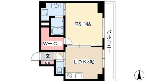 同じ建物の物件間取り写真 - ID:223031408696